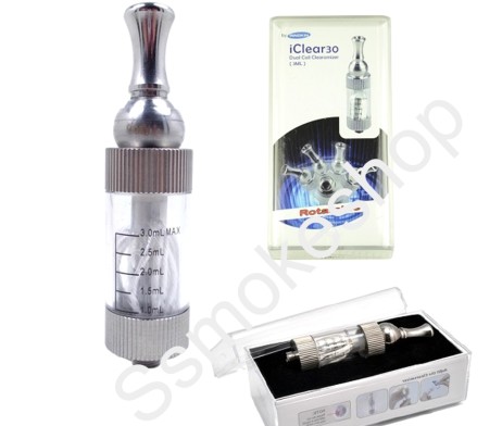 Innokin Iclear 30 tank Atomizer Clearomizer Electronic Cigarette Round 