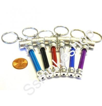 Cheap Metal Pipe  Green Keychain Pipe for Sale