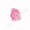 14 mm Glass on Glass Replacement Bowl Skull Pink - Image 4