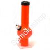 ACRYLIC PLASTIC BONG WATER PIPE HEIGHT 6" MOUTH 1" SKULL - Image 4