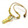 Hemp Necklace with pyrex Glass Pipe Pendant - Image 4