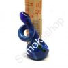3.5" Twist Blue Standing Glass Pipe - Image 3