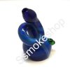 3.5" Twist Blue Standing Glass Pipe - Image 5