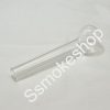 Glass Oil Burner Pipe Clear 4" - Image 2