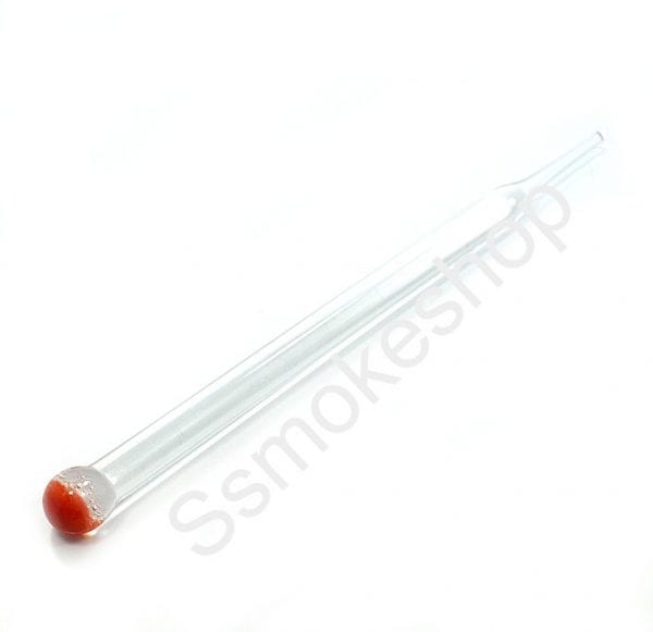 glass dabber with pointed end 6" inches length
