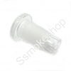 18MM MALE 14MM FEMALE CLEAR GLASS ADAPTER DECREASER