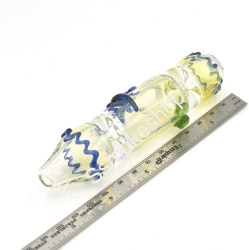 Mini Glass Steam Roller Glass Pipe 4.5" Inches
