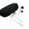 Glass Oil Burner Bubbler for Oil Wax with Hard carry case