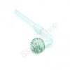 Glass on Glass GOG Color Head Oil Burner Downstem 18mm joint adapter 6" Inches