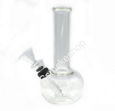 6" inches Glass Water Pipe Bong Clear