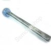 Long Pyrex Glass oil burner pipe thick Color head glass about 10 to 12 inches