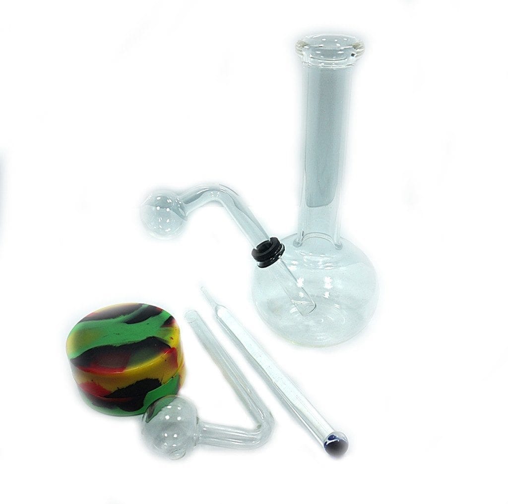 Glass Oil Burner Bubbler Water Pipe for Oil Wax thick glass with Glass