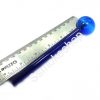 Pyrex Glass oil burner pipe Blue Color glass 6 inches