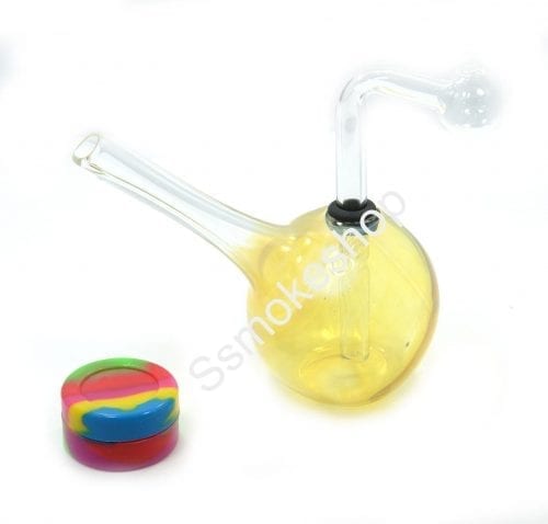 smoking glass pipe oil burner