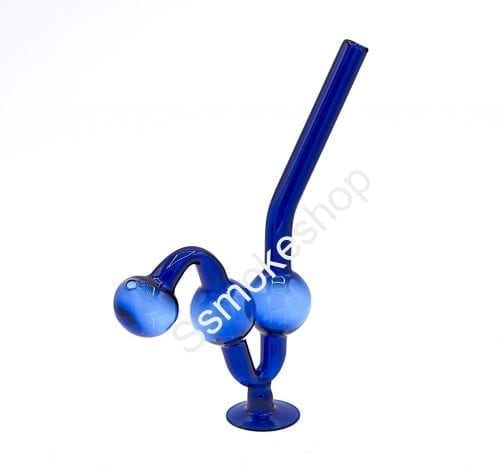 7" Color GLASS WATER DOG OIL BURNER PIPE Stand