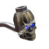 Skull Flexible LED Metal Smoking Pipe 5"