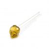 Glass Oil Burner Pipe Skull 5" - Image 3