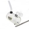Thick Cylinder Glass Clear Oil Burner Bubbler Pipe for Oil Wax
