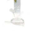 Clear Glass Water Pipe Bong 8" - Image 3