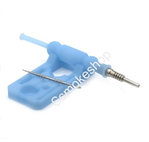 Silicone Nectar Collector kits with 14mm joint Titanium Tip
