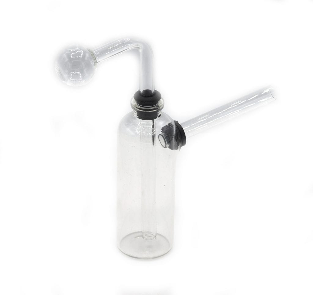 Glass Bottle Oil Burner Bubbler Pipe Inches For Wax Oil