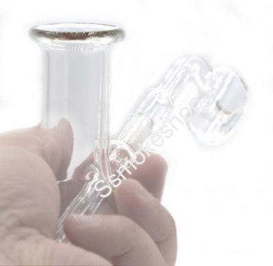 Mini Handle 3.5" glass water Pipe bong w/ banger
