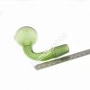 Glass on Glass GOG Bent Oil Burner 18mm joint adapter 3" Green