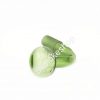 Glass on Glass GOG Bent Oil Burner 18mm joint adapter 3" Green