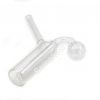 Mini 3" glass oil burner bong w/ build-in downstem