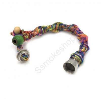 Wood beads Bracelet Metal Pipe
