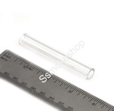 Glass Oil Burner Bubbler Replacement Part 12mm Thick Tube 3" inches