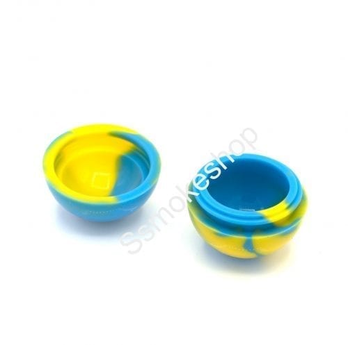 1.5" Ball Silicone Safe Container Jars Dab For Concentrate Oil Wax