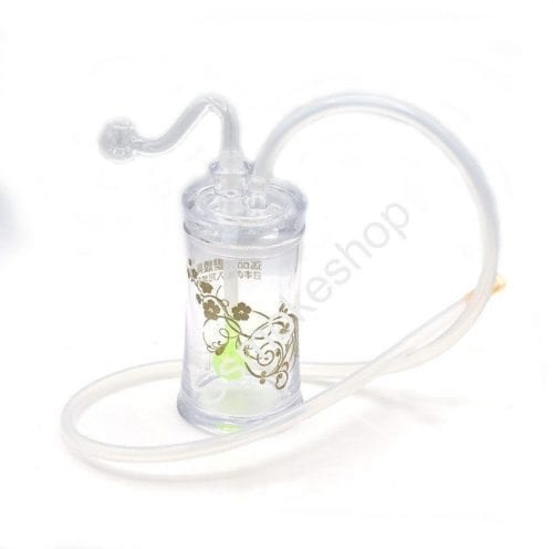 4.5″ Acrylic Oil Burner Water Pipe Bong with silicone tube