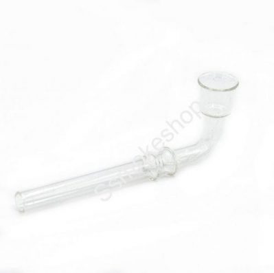 3" Pyrex Glass Clear Hand Pipe mini bowl