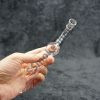 Glass bubble Hand tube Pipe 6" - Image 3
