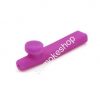 Mini 3.5" Silicone hand pipe w/ metal screen