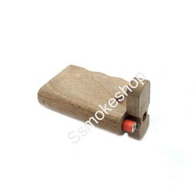 Wooden 3" Dugout with One Hitter Pipe