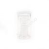 Glass 2" Clear Cylinder Dome Bowl for Oil Wax 14mm Female