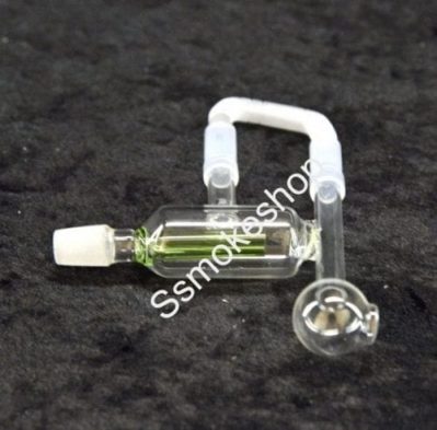 4" Clear 10mm Glass oil burner pipe with filter