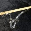 17" Super Jumbo Larger CLEAR Thick GLASS WATER DOG OIL BURNER PIPE