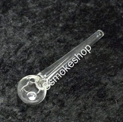 5" thick Glass oil burner pipe Clear new design
