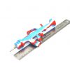 AK47 Machine Gun Shape Silicone Nectar Collector Pipe Equipped with 10mm Titanium Tip Concentrate Honey Dab Straw Silicone Oil Rigs