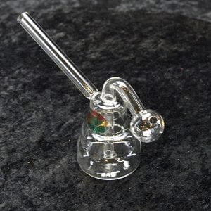 Oil Burner Bubbler One Piece Tower Clear 