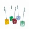 2.5" Roach Clip Translucent Dice Design
