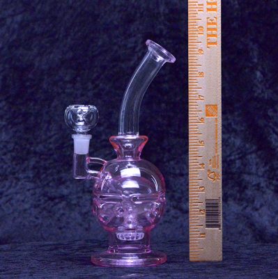10" Color Glass Water Bong Pipe Rig