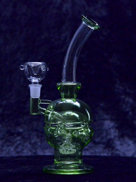 10" Color Glass Water Bong Pipe Rig
