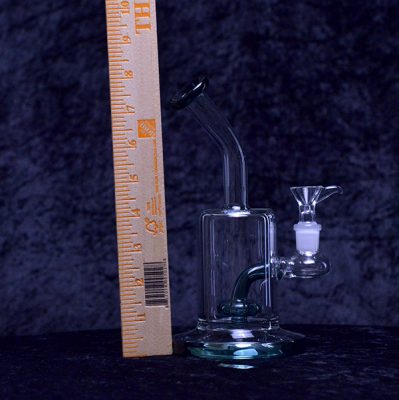 Shower head Stem Glass Water Bong Pipe Rig