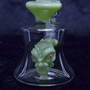 7" Color Monster Glass Water Bong Pipe Rig