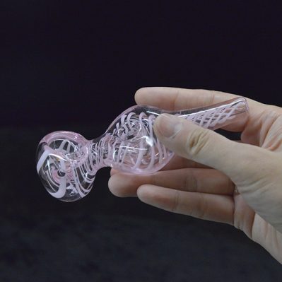 Pink Donut Glass Pipe