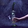 19" Color Honeycomb Tower Design Glass Water Bong Pipe Rig